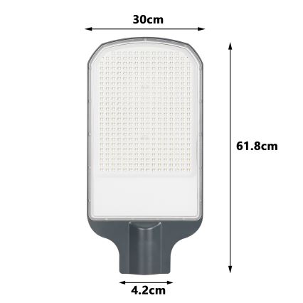 Brilagi - Lampione stradale LED da esterno URBANLIGHT LED/250W/230V antracite IP65