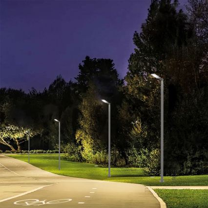 Brilagi - Lampione stradale LED URBANLIGHT LED/100W/230V grigio IP65
