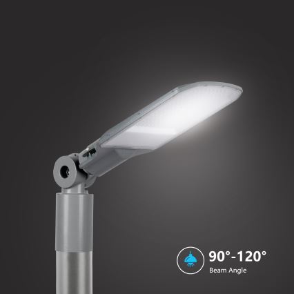 Brilagi - Lampione stradale LED URBANLIGHT LED/100W/230V grigio IP65