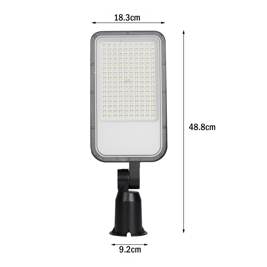 Brilagi - Lampione stradale LED URBANLIGHT LED/100W/230V nero IP65
