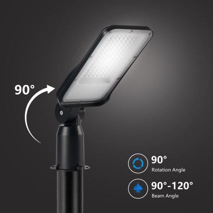 Brilagi - Lampione stradale LED URBANLIGHT LED/50W/230V nero IP65