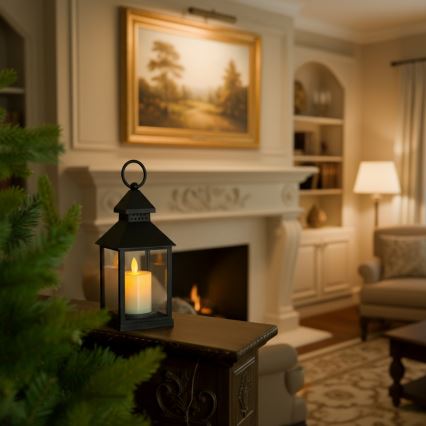 Brilagi - Lanterna decorativa natalizia LED, alimentata da 3x AAA