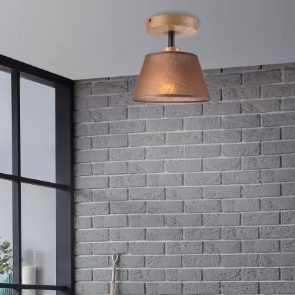 Brilagi - LED  Anbauleuchte ANTHONY 1xE14/60W/230V Eiche/braun