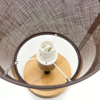 Brilagi - LED  Anbauleuchte ANTHONY 1xE14/60W/230V Eiche/braun