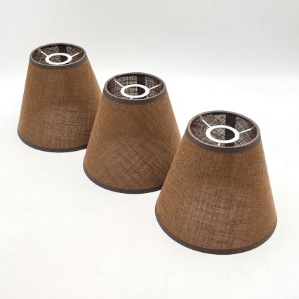 Brilagi - LED  Anbauleuchte ANTHONY 3xE14/40W/230V Eiche/braun