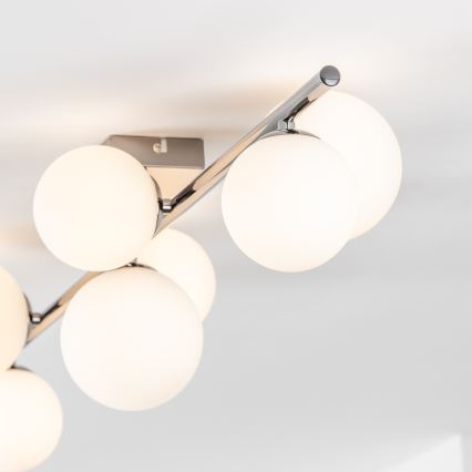 Brilagi - LED-Anbauleuchte MILLA 7xG9/3W/230V glänzendes Chrom/weiß