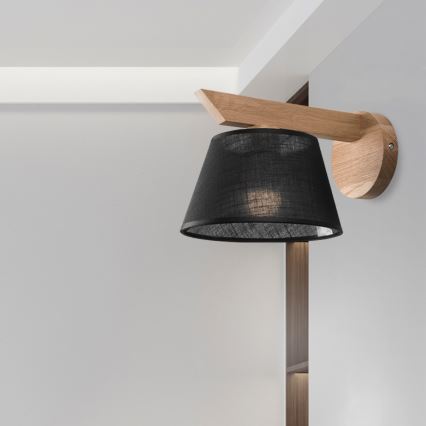 Brilagi - LED  Applique ANTHONY 1xE14/40W/230V quercia/nero