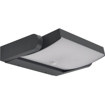 Brilagi - LED Applique da esterno con sensore ANKLE LED/18W/230V 3000K IP65 antracite