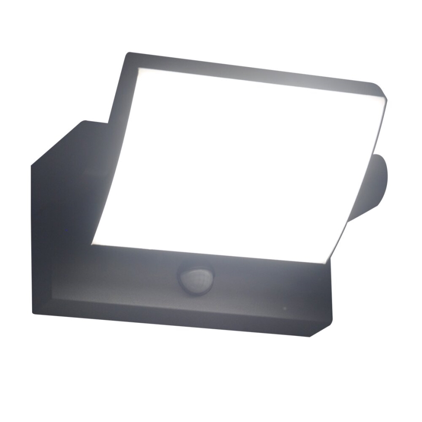 Brilagi - LED Applique da esterno con sensore ANKLE LED/18W/230V 4000K IP65 antracite