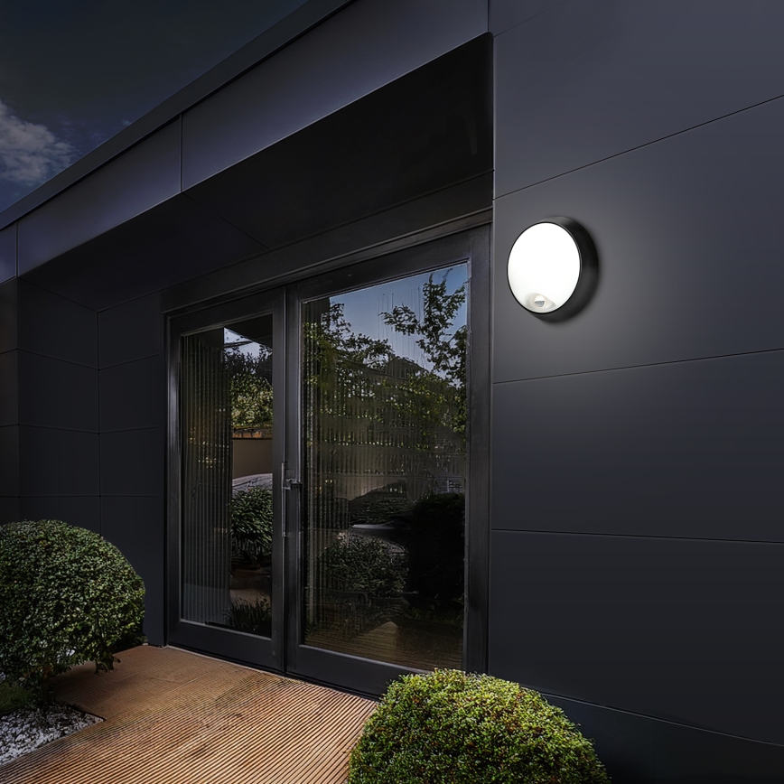 Brilagi - LED Applique da esterno con sensore 2in1 BULKHEAD LED/20W/230V IP65