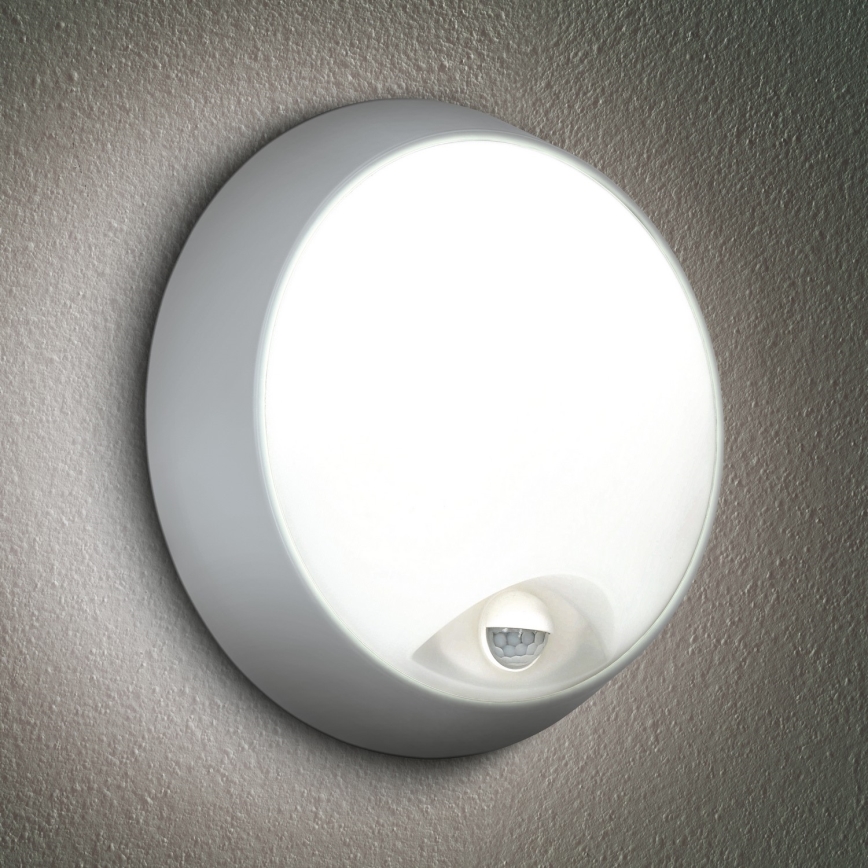 Brilagi - LED Applique da esterno con sensore 2in1 BULKHEAD LED/20W/230V IP65