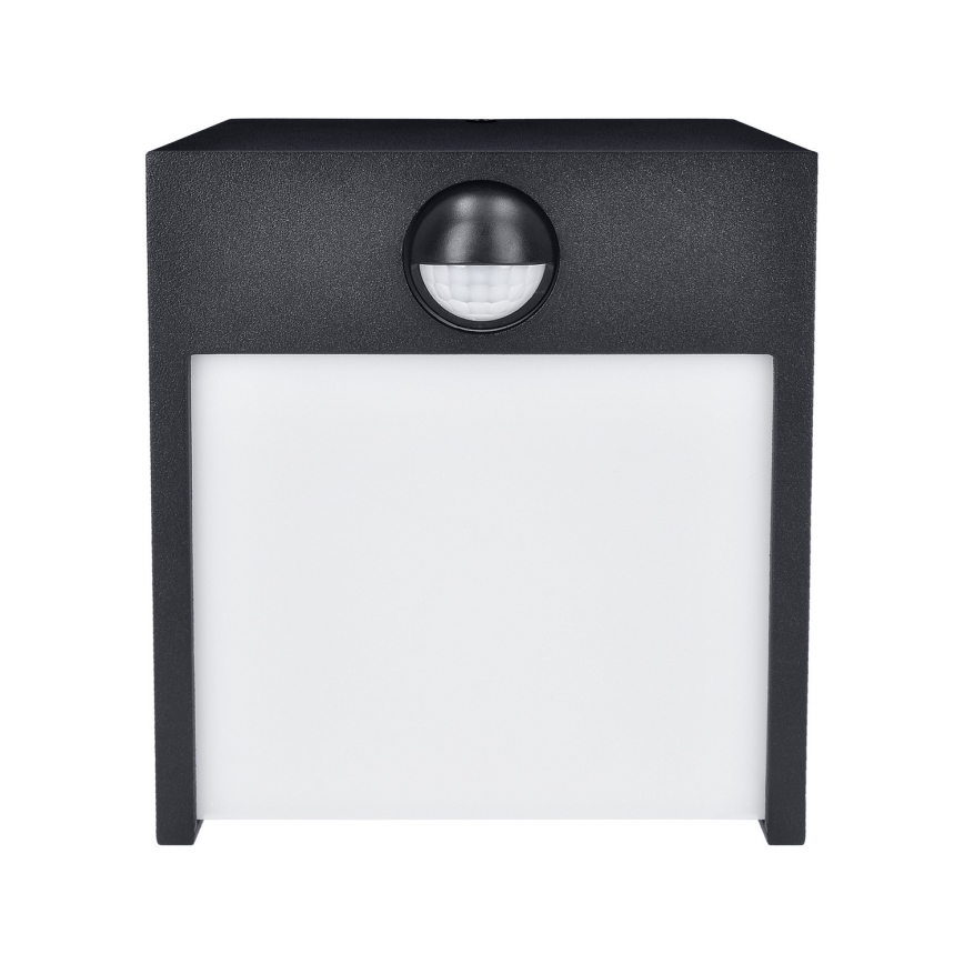 Brilagi - LED Applique da esterno con sensore TERNI LED/12W/230V nero IP44
