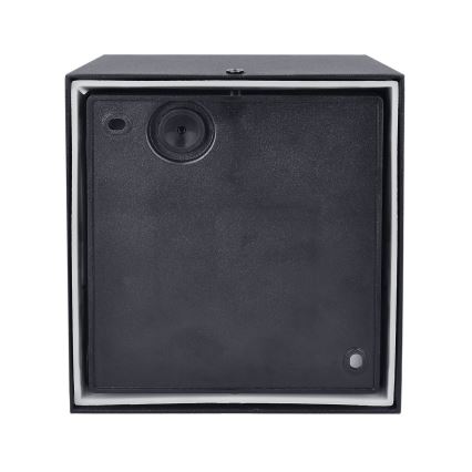 Brilagi - LED Applique da esterno con sensore TERNI LED/12W/230V nero IP44