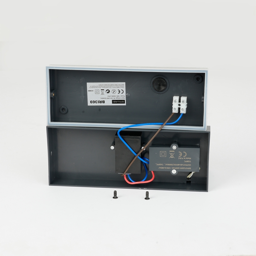 Brilagi - Applique LED da esterno con sensore TESSI LED/10W/230V antracite IP54