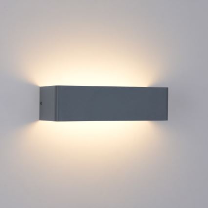Brilagi - Applique da esterno LED DONNANI LED/12W/230V 30 cm antracite IP44