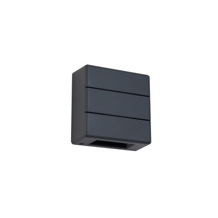 Brilagi -LED Applique da esterno DOUBLERAY LINE LED/6W/230V antracite IP54