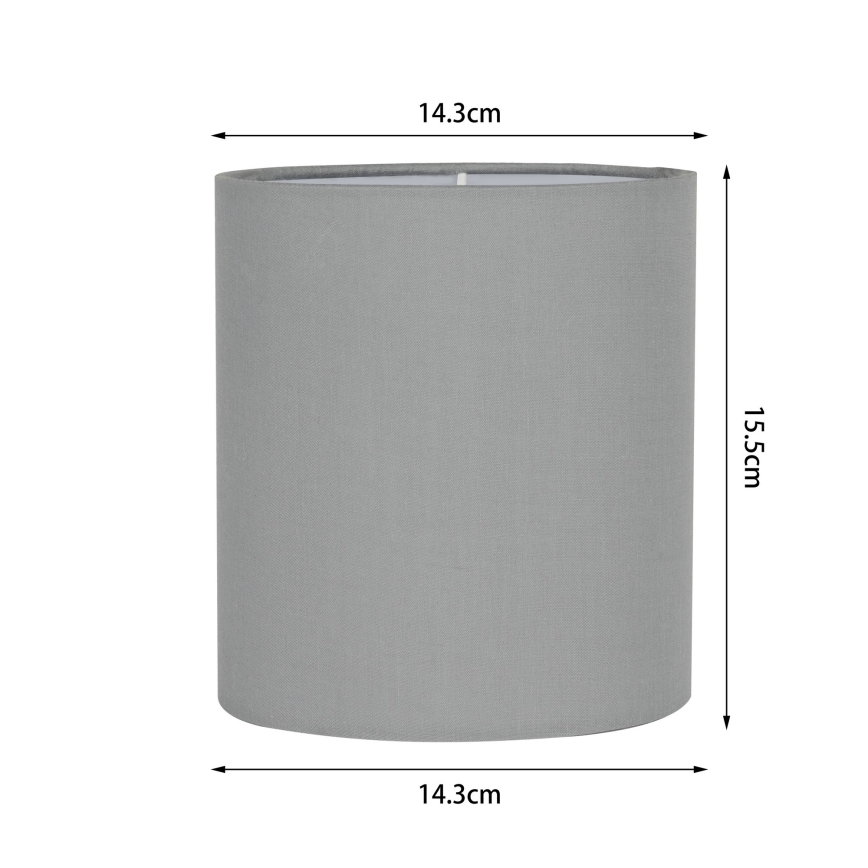 Brilagi - Lampada da parete flessibile a LED NUBILA 1xE27/25W/230V + LED/3W bianco/grigio chiaro