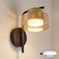 Brilagi - LED Applique murale AURA LUX 1xGX53/30W/230V noir/doré