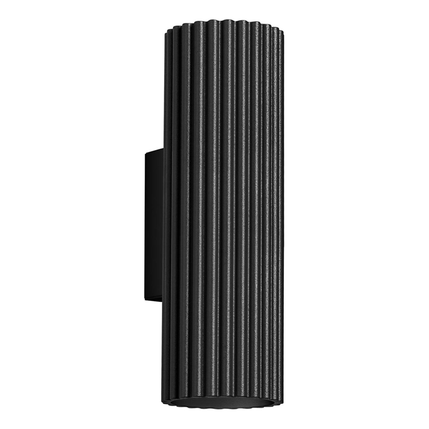 Brilagi - LED Applique murale CRESTO 2xGU10/10W/230V 20 cm noire