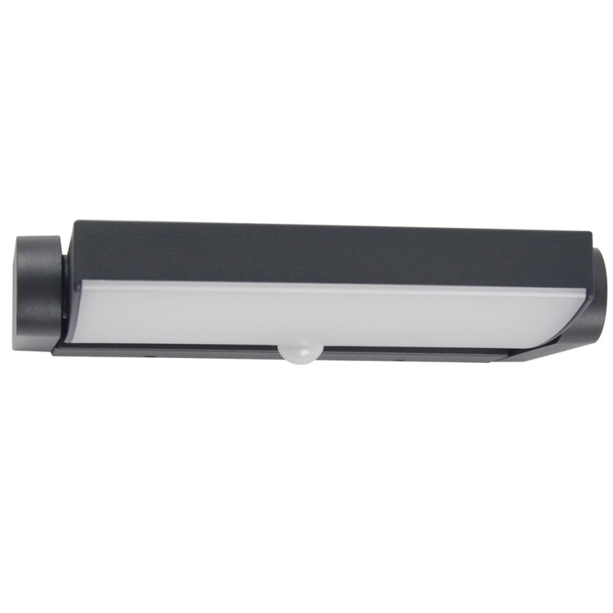 Brilagi - Applique murale d'extérieur LED avec détecteur ANKLE LED/18W/230V 3000K IP65 anthracite