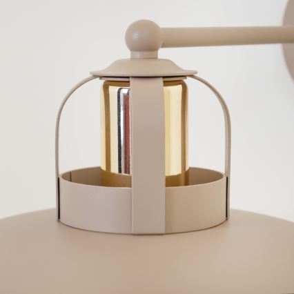 Brilagi - LED Applique murale FLAMENGO 1xE27/60W/230V beige