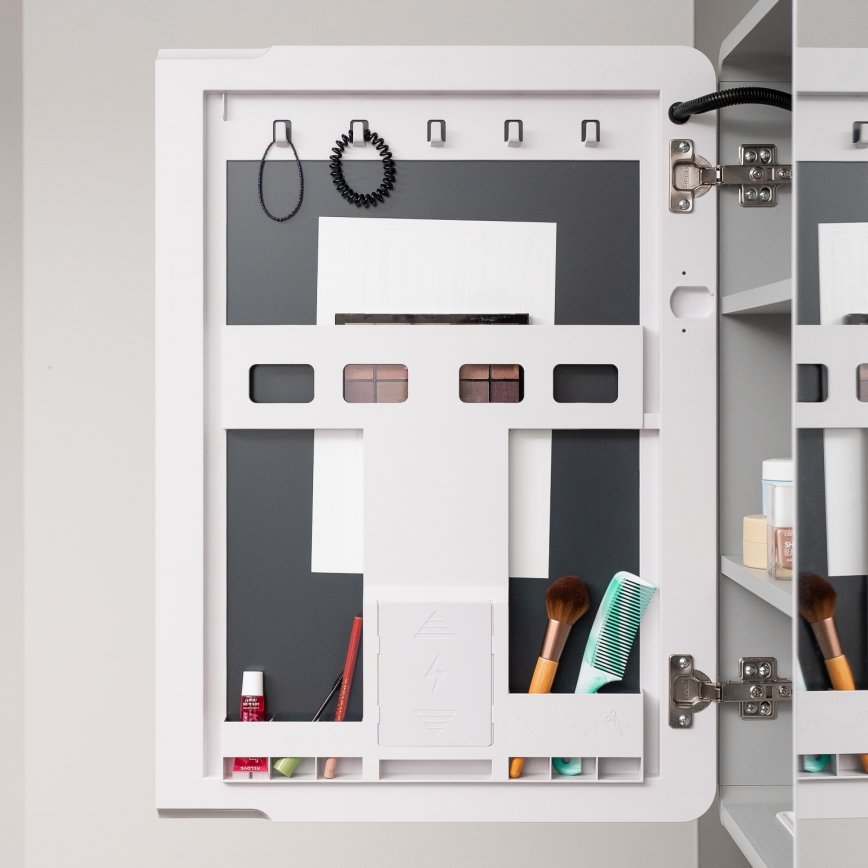 BRILAGI - LED armadietto da bagno con retroilluminazione NOTO DOUBLE 77x70 cm