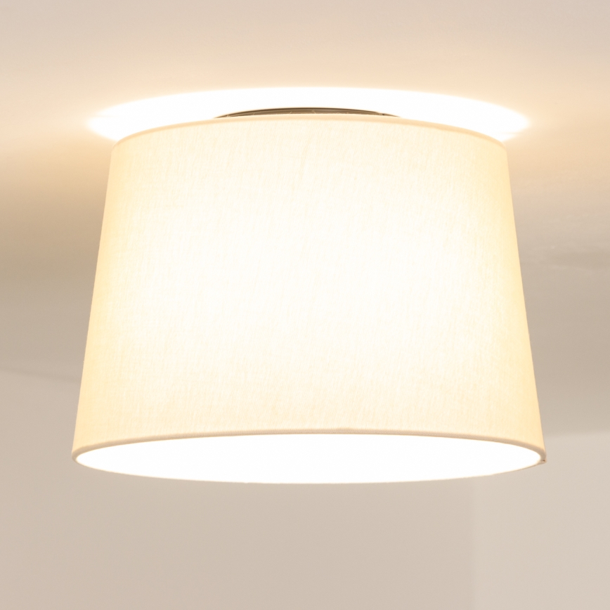Brilagi - LED Aufbau-Deckenleuchte CERIA 1xE27/40W/230V Ø 30 cm beige