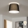 Brilagi - LED-Aufbau-Deckenleuchte CERIA 1xE27/40W/230V Ø 30 cm schwarz