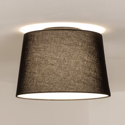 Brilagi - LED-Aufbau-Deckenleuchte CERIA 1xE27/40W/230V Ø 30 cm schwarz