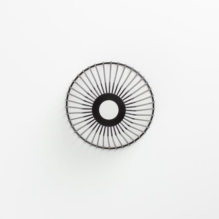 Brilagi - LED-Aufbau-Deckenleuchte CERIA WIRE 1x E27/40W/230V, Ø 21 cm, schwarz/Eiche