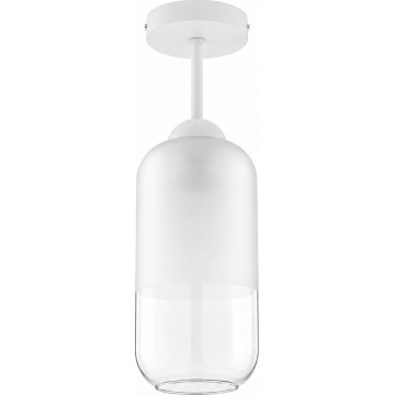 BRILAGI - LED Aufbau-Deckenleuchte RETRO GLASS 1xE27/60W/230V Ø 14 cm weiß