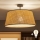 Brilagi - LED-Aufbaudeckenleuchte CERIA 1x E27/60W/230V Ø 50 cm schwarz/beige
