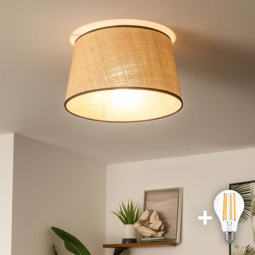 Brilagi - LED-Aufbauleuchte CERIA 1xE27/40W/230V Ø 35 cm beige