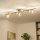 Brilagi - LED-Aufbauleuchte MILLA 7xG9/3W/230V schwarzchrom/gold