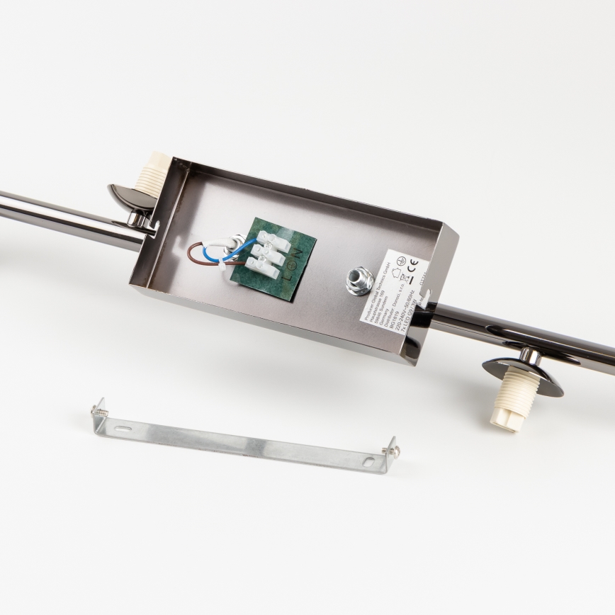 Brilagi - LED-Aufbauleuchte MILLA 7xG9/3W/230V schwarzchrom/gold