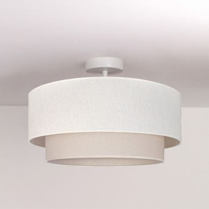 Brilagi - LED aufgesetzte Deckenleuchte BOHO ECO 1xE27/10W/230V Ø 40 cm creme