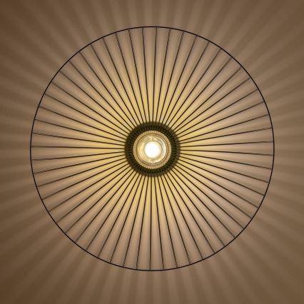 Brilagi - LED-Aufputz-Deckenleuchte CERIA WIRE 1xE27/40W/230V Ø 60 cm schwarz