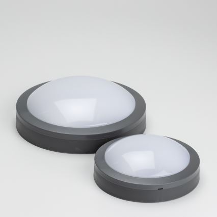 Brilagi - LED Außen-Deckenleuchte LED/13W/230V Ø 17 cm IP54 Anthrazit