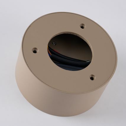 BRILAGI - LED-Außen-Deckenleuchte FORIS LED/14W/230V Ø 12 cm beige IP44
