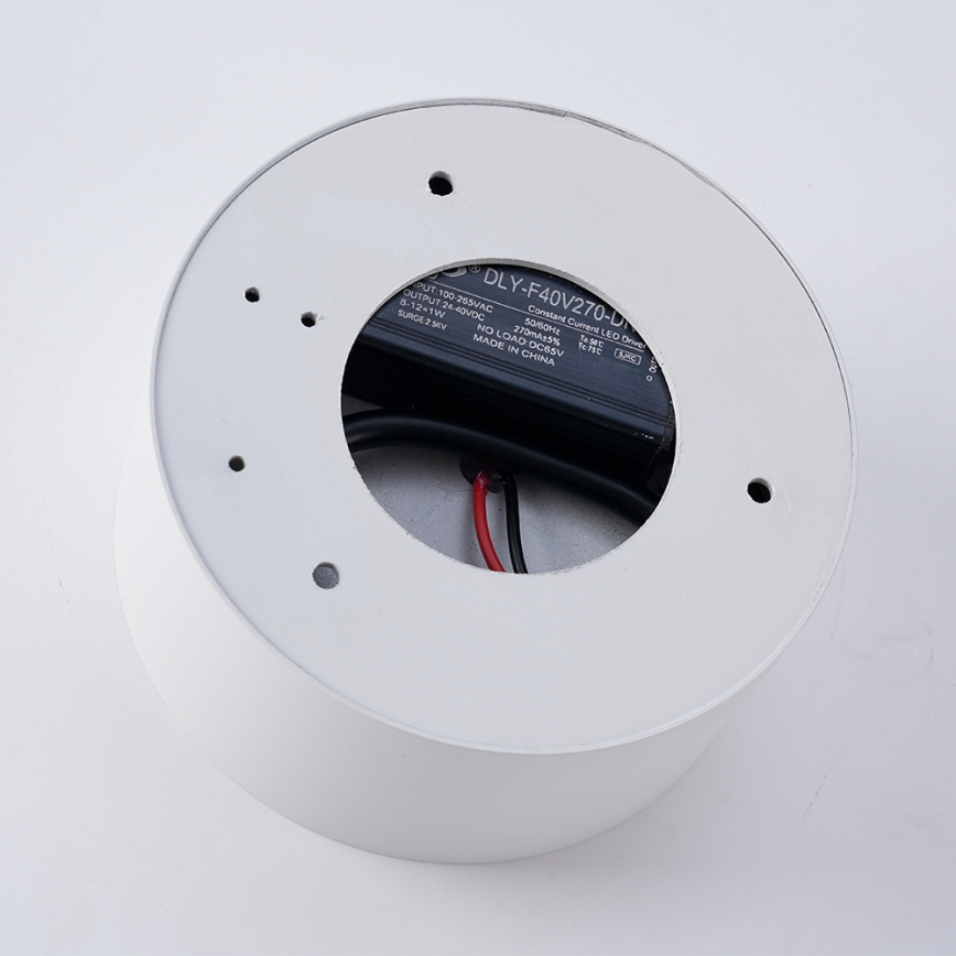 BRILAGI - LED Außen-Deckenleuchte FORIS LED/14W/230V Ø 12 cm weiß IP44