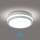 Brilagi - LED Außen-Deckenleuchte mit Sensor BENE LED/18W/230V Ø 21,5 cm weiß IP54