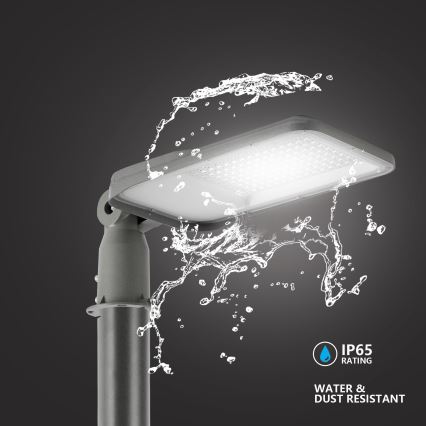 Brilagi - LED-Außen-Straßenleuchte mit Gelenk URBANLIGHT LED/100W/230V grau IP65