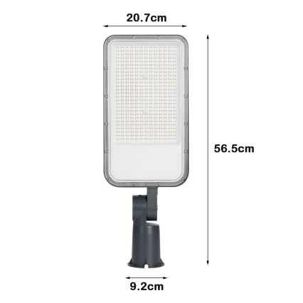 Brilagi - LED-Außen-Straßenleuchte mit Gelenk URBANLIGHT LED/200W/230V anthrazit IP65