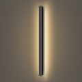 Brilagi - LED Außen-Wandleuchte LINEAR LED/22W/230V 3000K IP65 100 cm schwarz