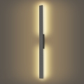 Brilagi - LED Außen-Wandleuchte LUNA LED/24W/230V 3000K IP65 100 cm anthrazit