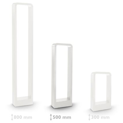 Brilagi - LED-Außenleuchte BARI LED/7W/230V 3000/4000/6000K weiß IP54 50 cm