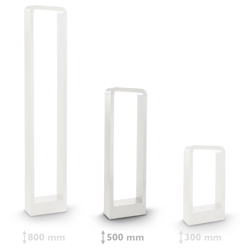 Brilagi - LED-Außenleuchte BARI LED/7W/230V 3000/4000/6000K weiß IP54 50 cm