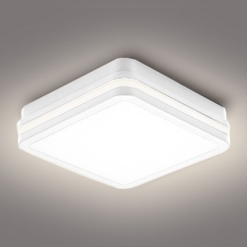 Brilagi - LED Außenleuchte BENE LED/24W/230V 26x26 cm weiß IP54