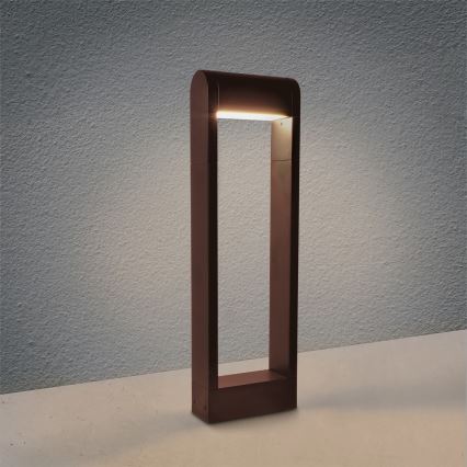 Brilagi - LED-Außenleuchte CROTONE LED/7W/230V braun IP54 50 cm