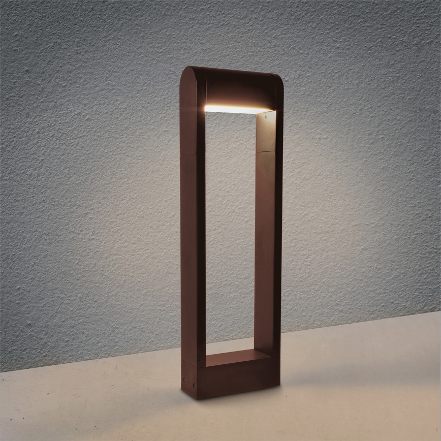 Brilagi - LED-Außenleuchte CROTONE LED/7W/230V braun IP54 50 cm